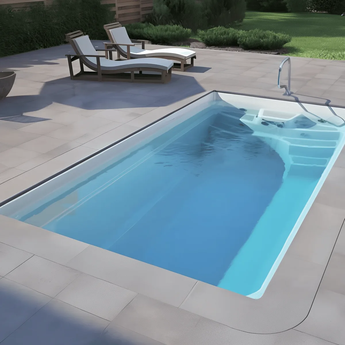 Композитный бассейн Laguna 5 — вид сверху в Туапсе