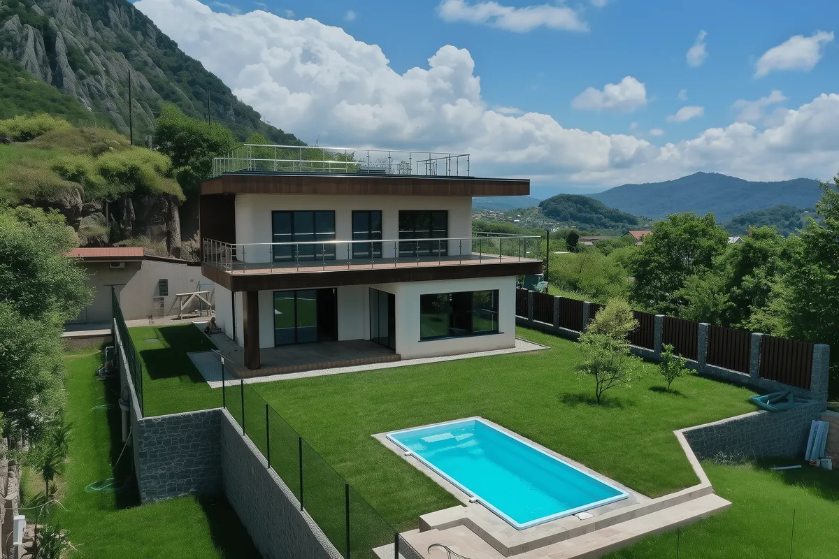 Композитный бассейн Laguna 6 — визуализация в Туапсе