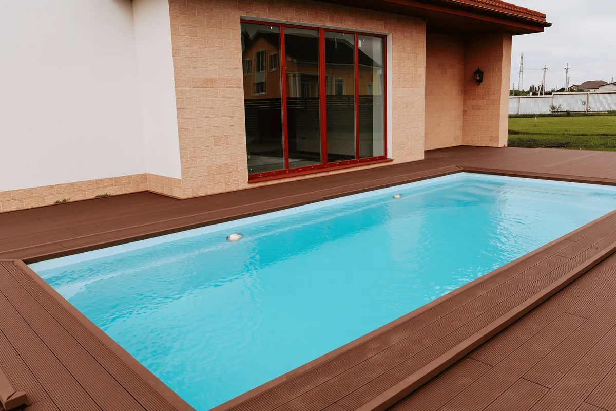 Композитный бассейн Laguna 8 — вид сверху в Туапсе