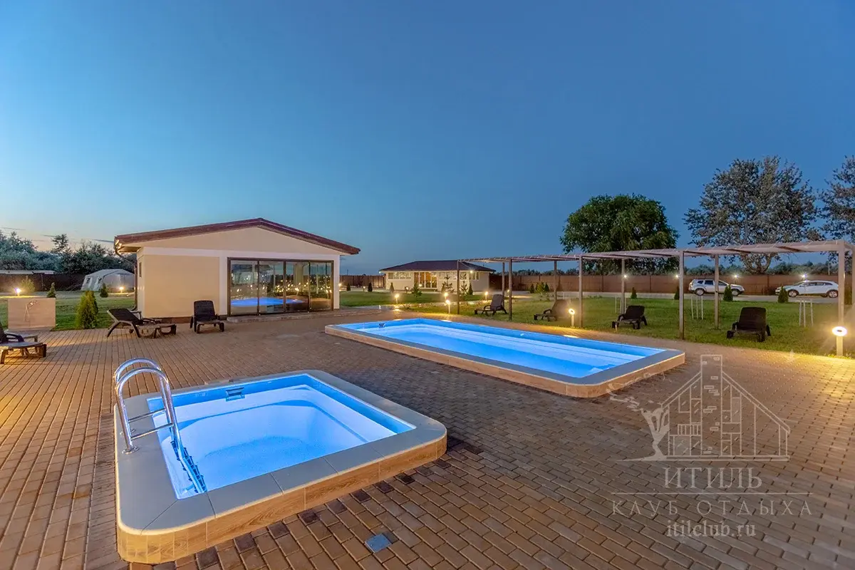 Композитная купель Laguna 3 — установка в Туапсе